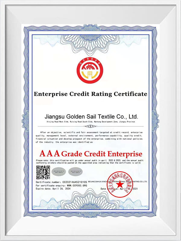 Enterprise fidem rating certificatorium